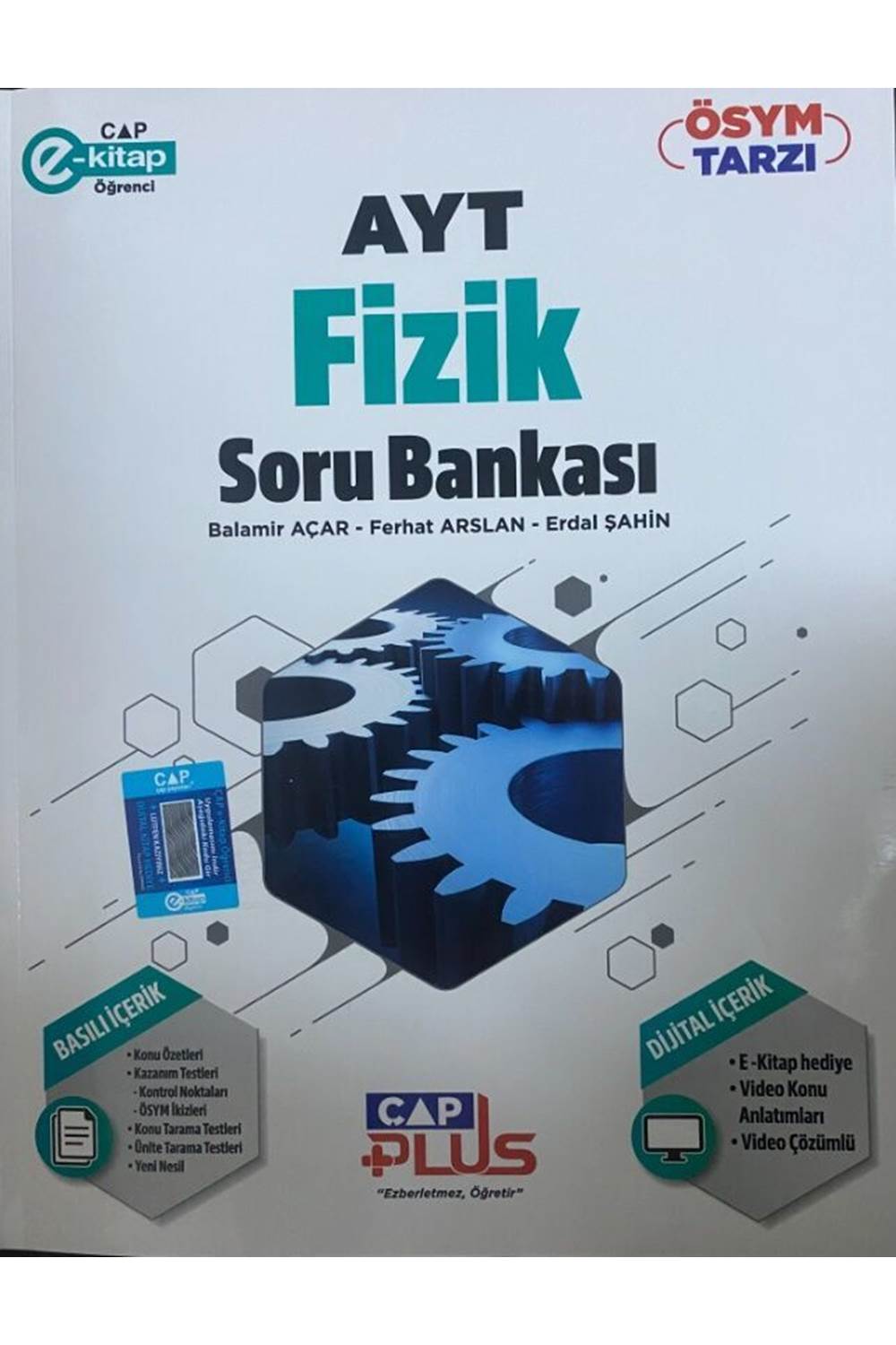 ÇAP YKS AYT PLUS S.B. FİZİK - 2023-24