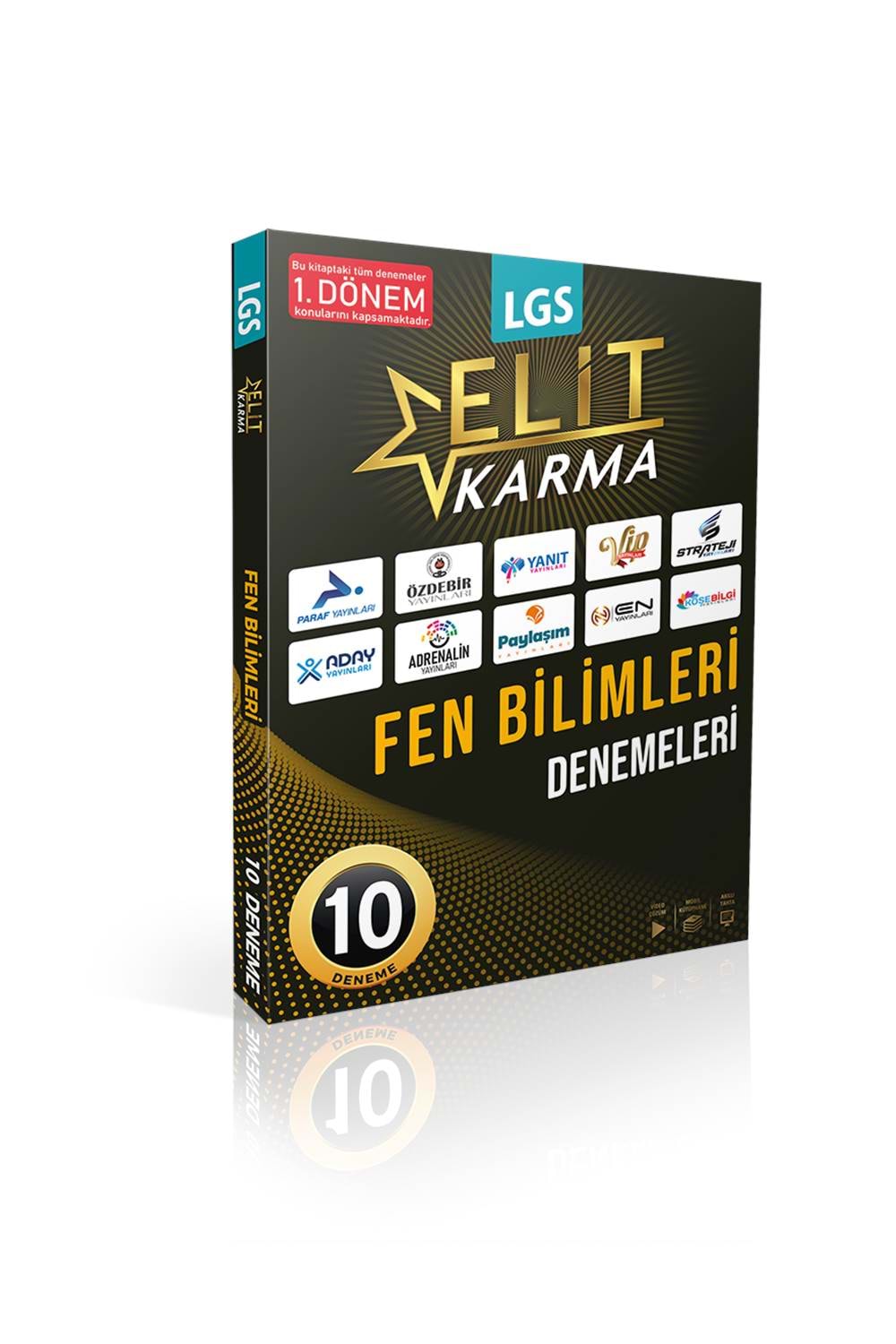 ELİT KARMA 8.SINIF FEN BİL.10 LU DEN.1.DÖNEM KONUL