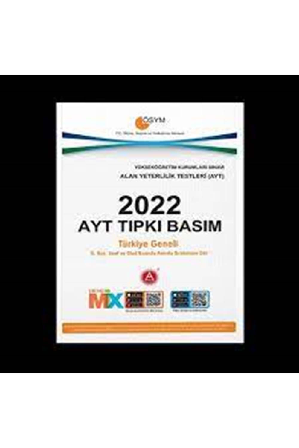 2022 AYT Tıpkı Basım Deneme Sınavı