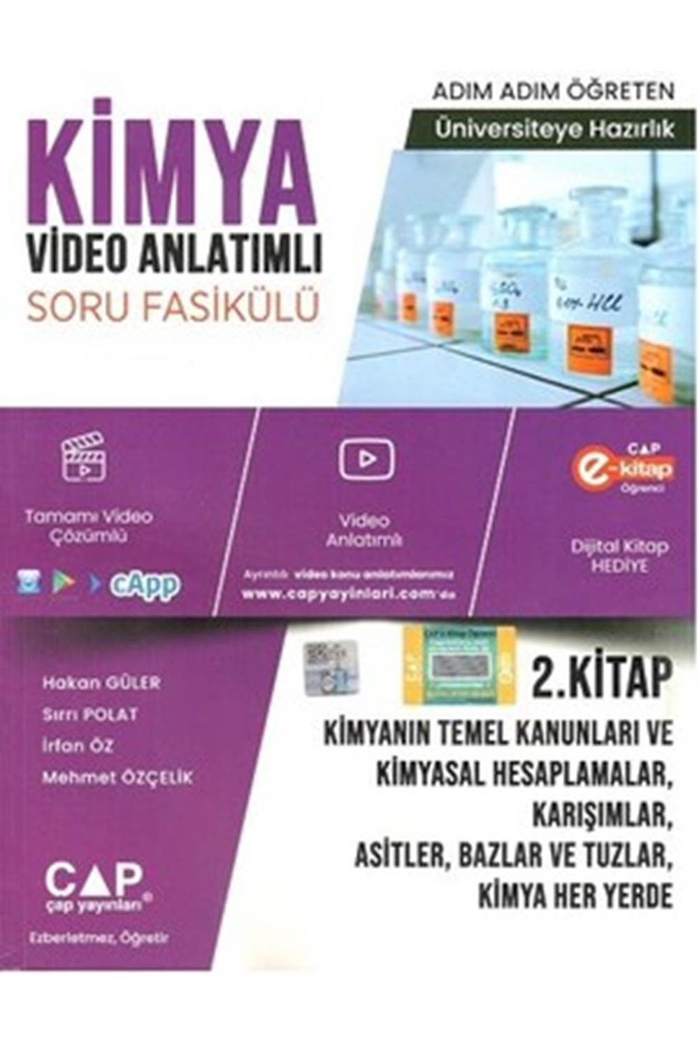 ÜNİV. HAZ KİMYA KA-SB BİLİMİ 2.KİTAP - 2023