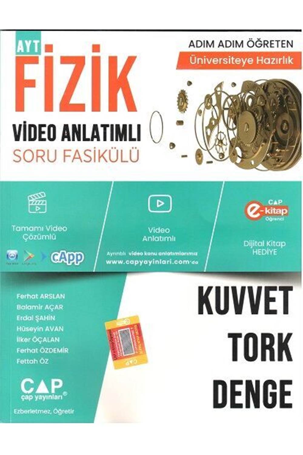 ÜNİV. HAZ FİZİK KA-SB KUVVET-TORK-DENGE - 2023