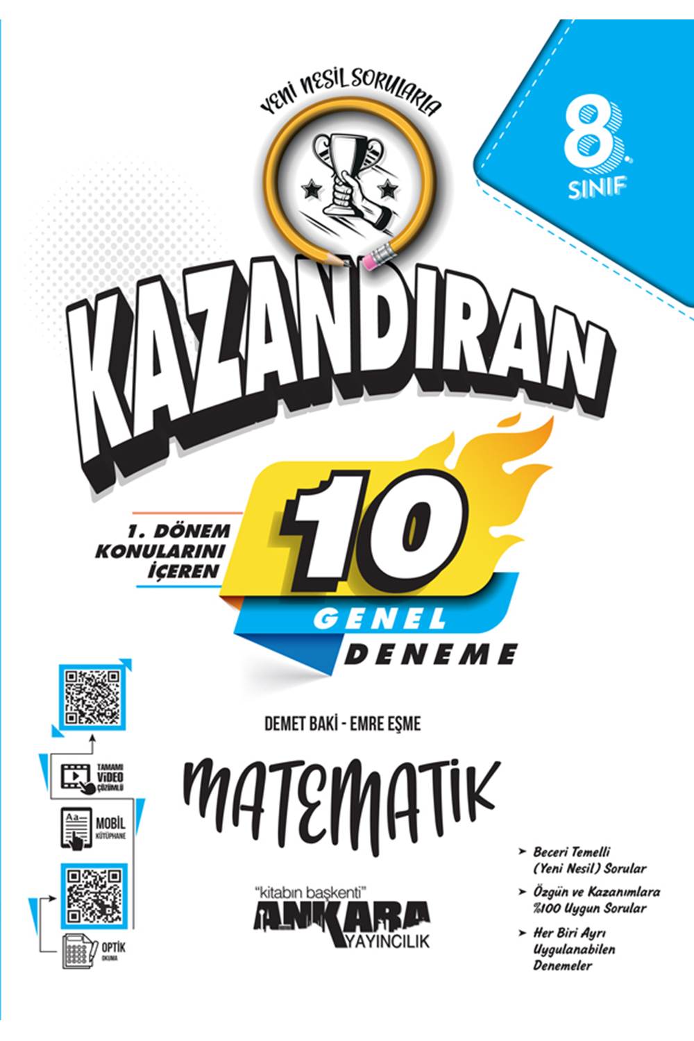 ANKARA 8.SINIF MATEMATİK 1. DÖNEM 10 GNL. DENEME