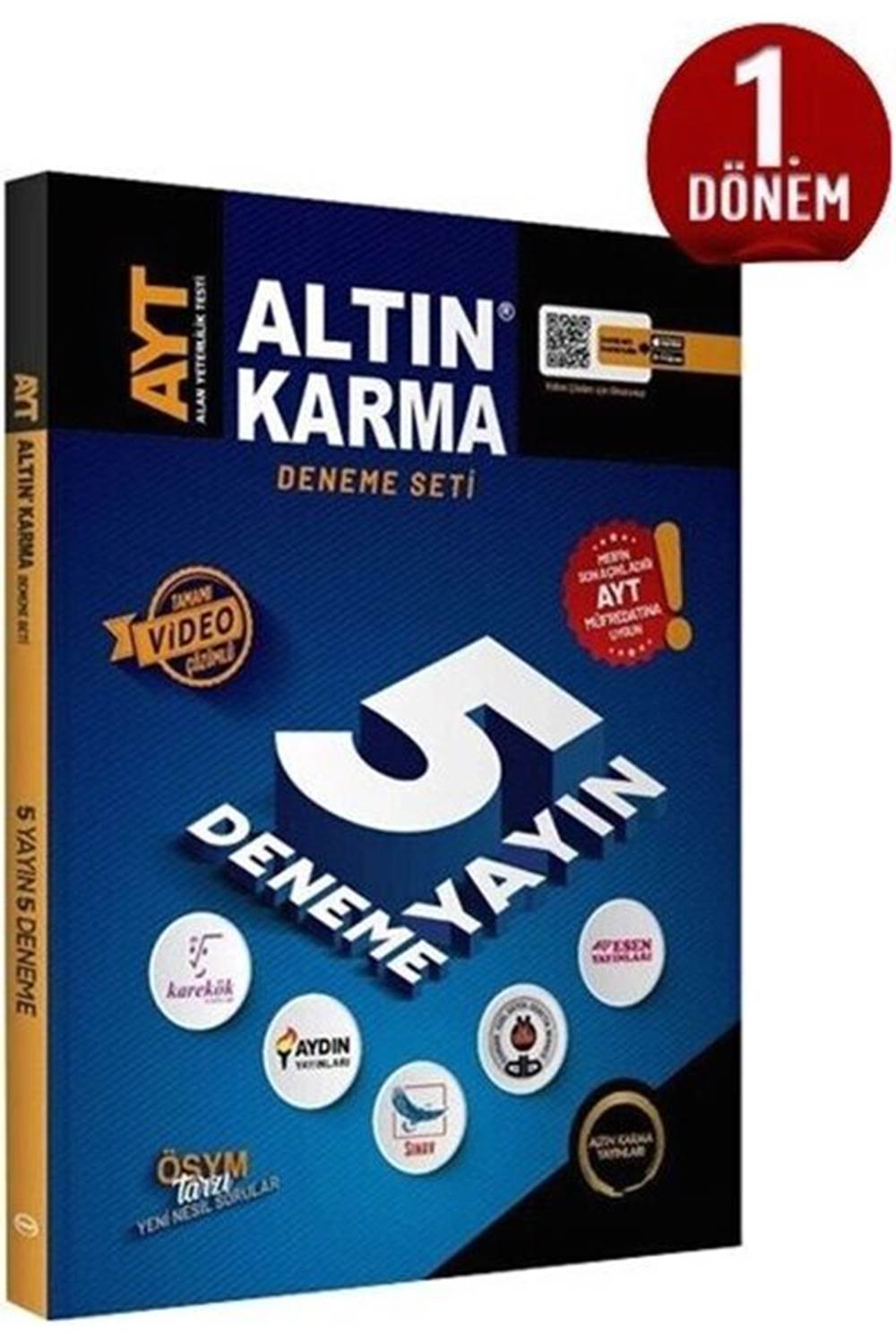 Altın Karma AYT 5.Li Deneme Seti 2023 -YENİ