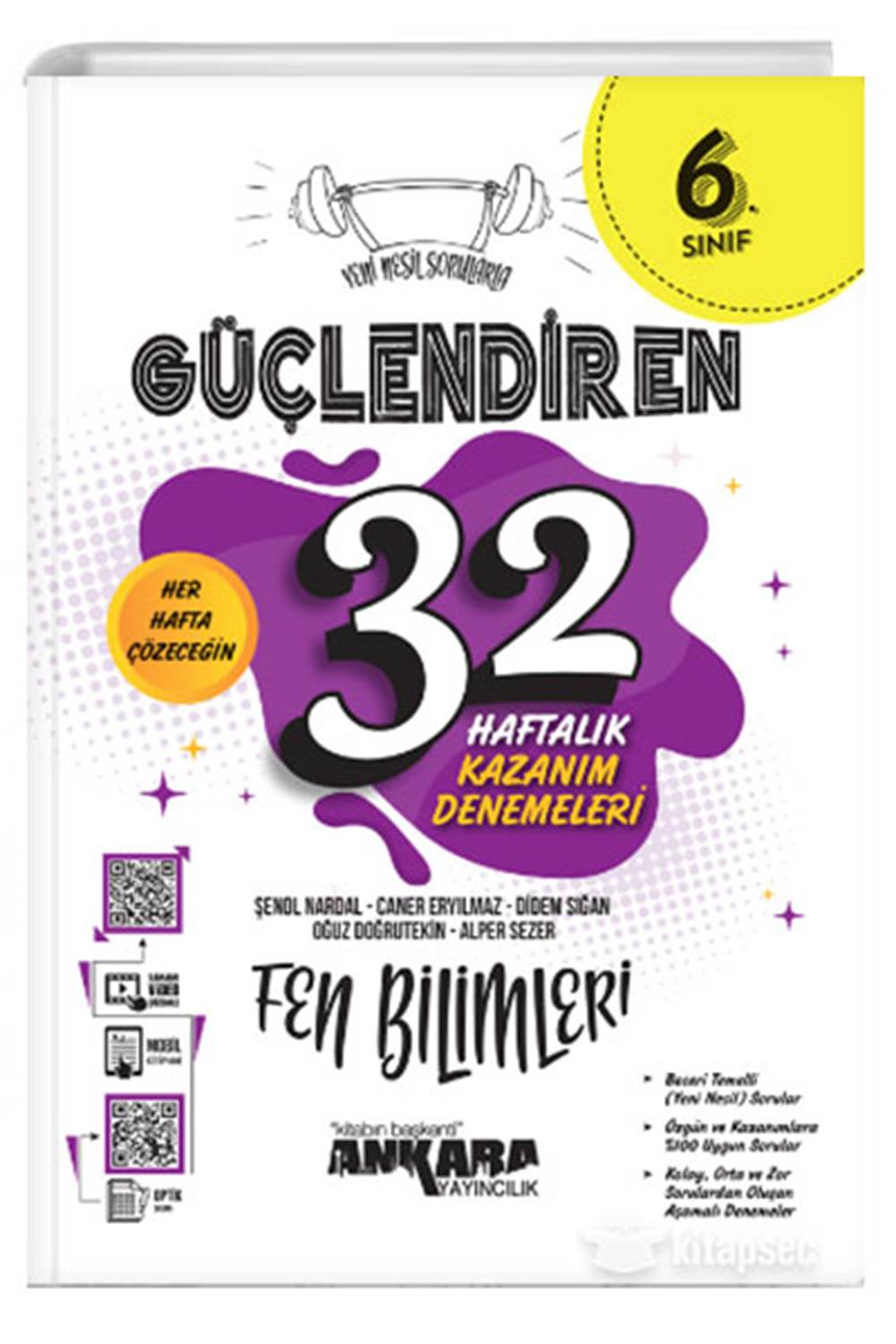 ANKARA 6.SINIF FEN BİLİMLERİ 32 HAFTA KAZANIM DENEMESİ