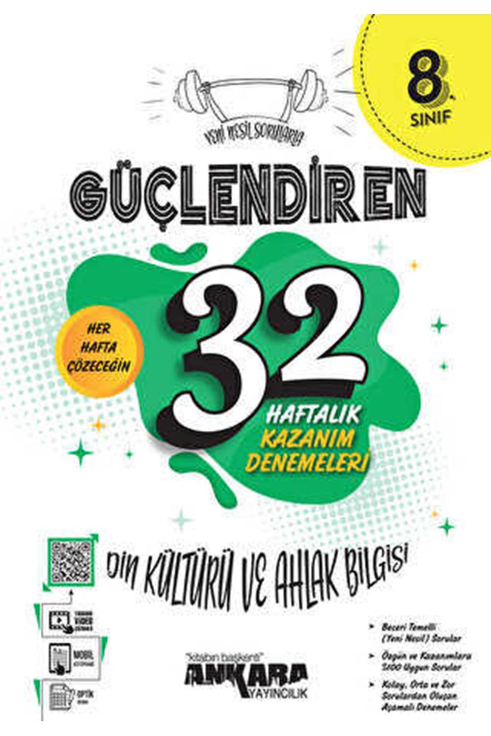 ANKARA 8.SINIF DİN KÜLTÜRÜ VE AHLAK BİLGİSİ 32 HAFTA KAZANIM DENEMESİ