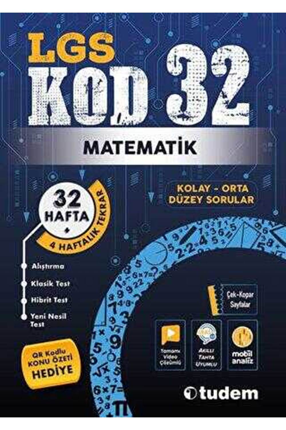 Tudem Yayınları 8. Sınıf LGS Matematik Kod 32 Tekrar Testleri