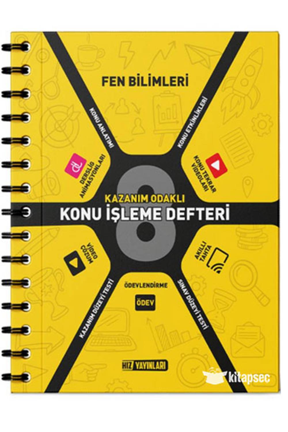 HIZ 8. SINIF FEN BİLİMLERİ ETKİNLİK DEFTERİ