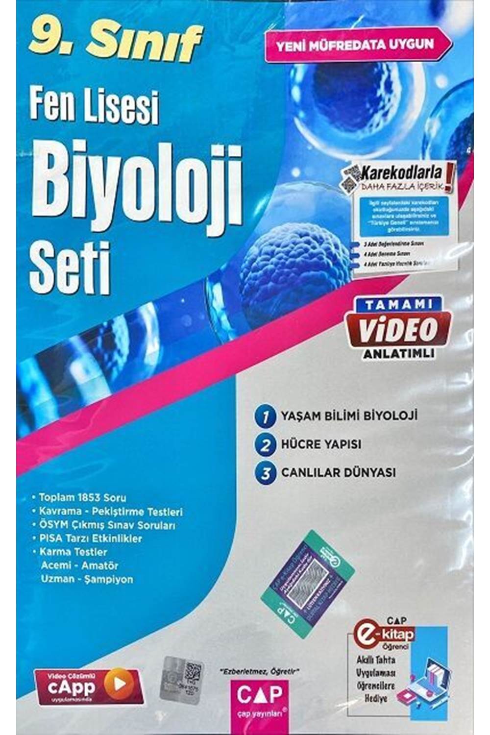 09.SINIF SET FEN LİSESİ BİYOLOJİ - 2023