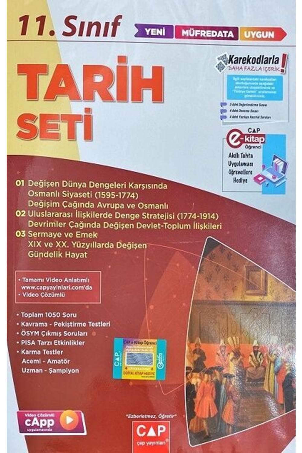 Çap Yayınları 11. Sınıf Tarih Anadolu Seti