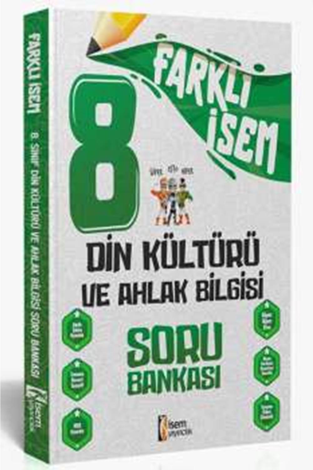 Farklı İsem 8. Sınıf Din Kültürü ve Ahlak Bilgisi Soru Bankası İsem Yayıncılık