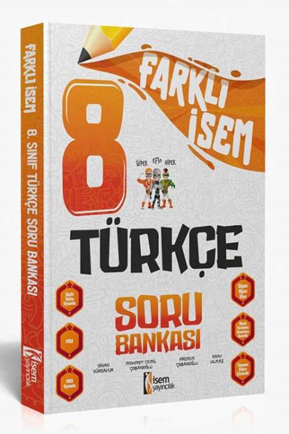 Farklı İsem 8. Sınıf Türkçe Soru Bankası İsem Yayıncılık