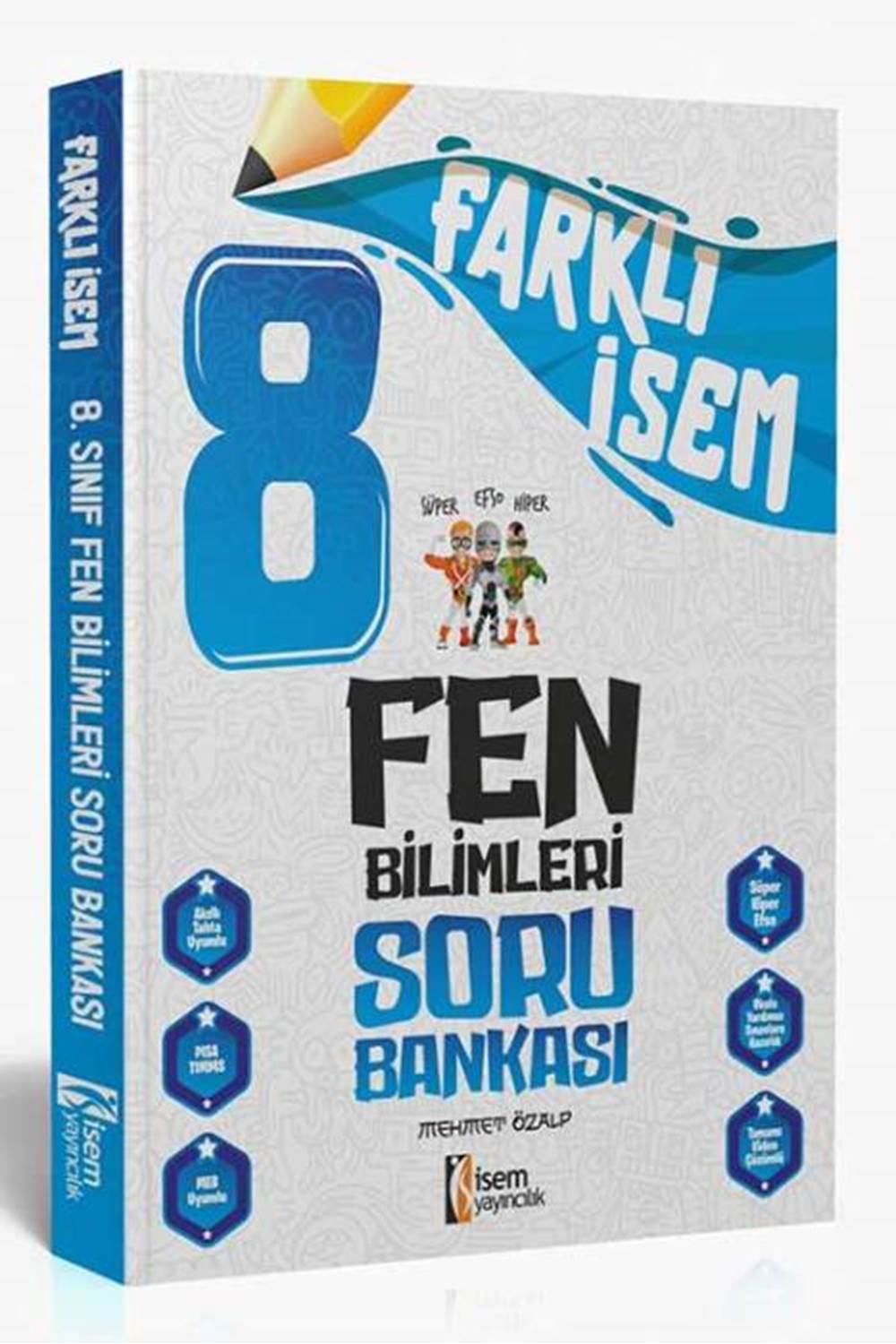 Farklı İsem 8. Sınıf Fen Bilimleri Soru Bankası İsem Yayıncılık