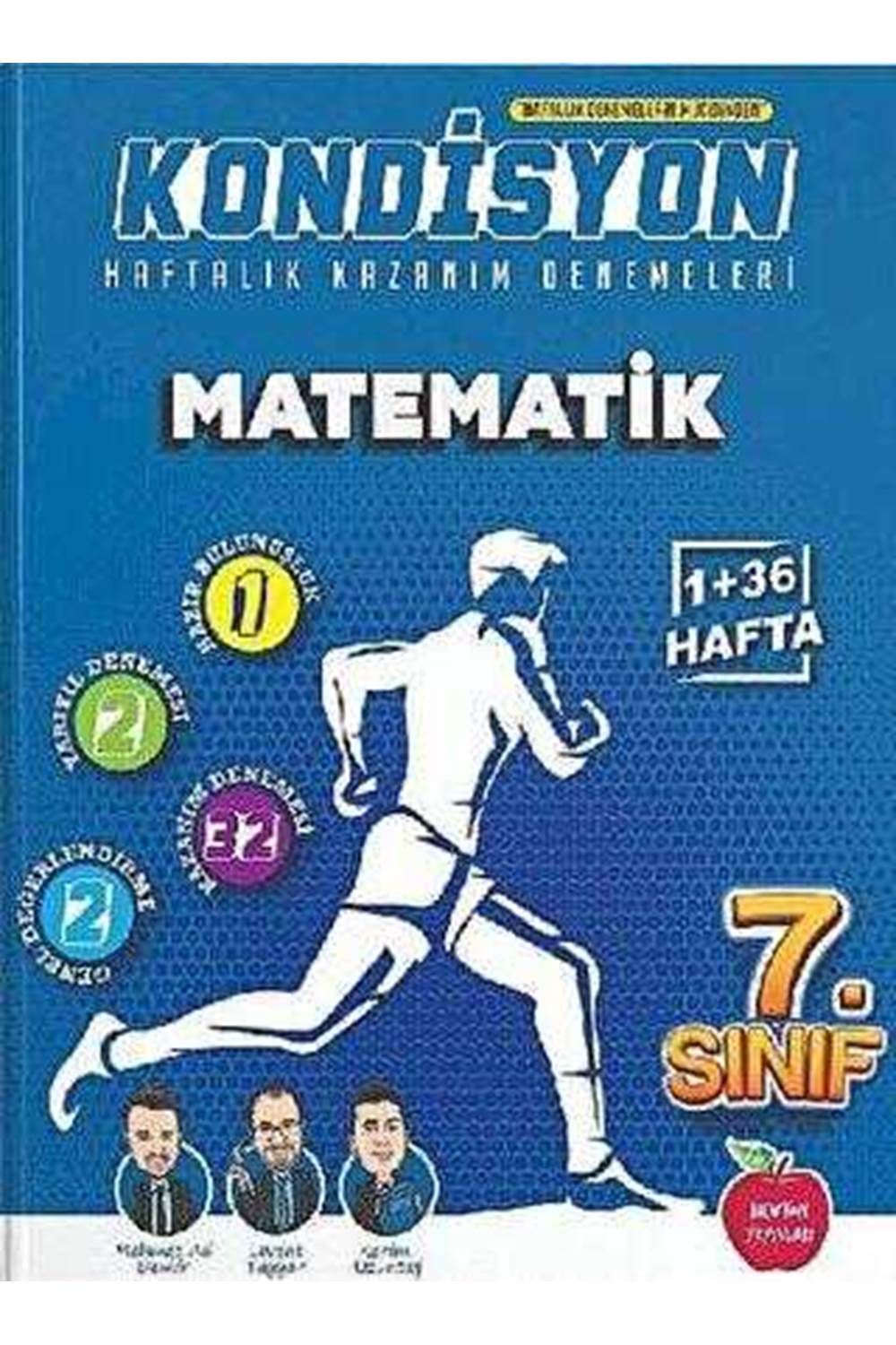 7.SINIF KONDİSYON HAFTALIK KAZANIM DENEMELERİ 37 HAFTA--MATEMATİK