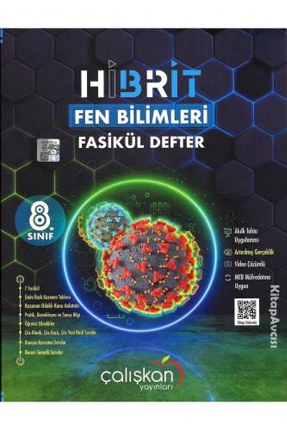 Çalışkan Yayınları Hibrit 8. Sınıf Fen Bilimleri Fasikül Defter