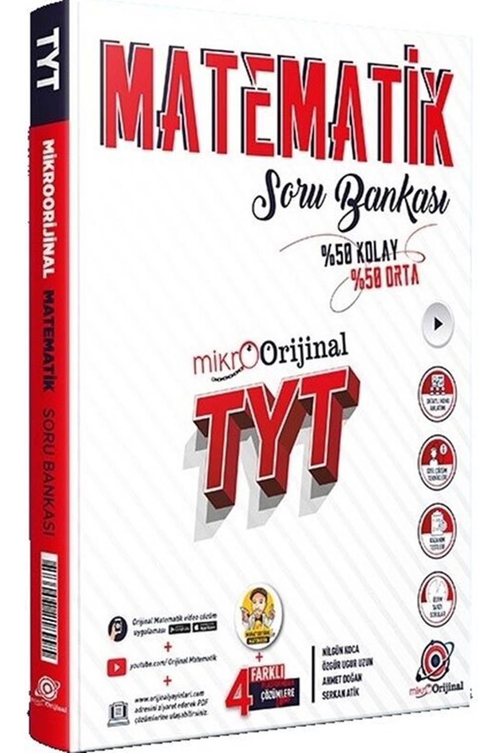 Orijinal Yayınları TYT Matematik Mikro Soru Bankası
