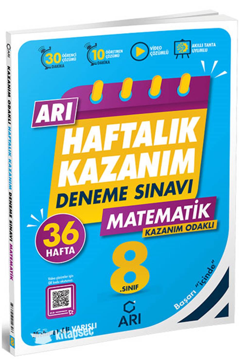 Arı 8 Sınıf Haftalık Kazanım Matematik deneme sınavı