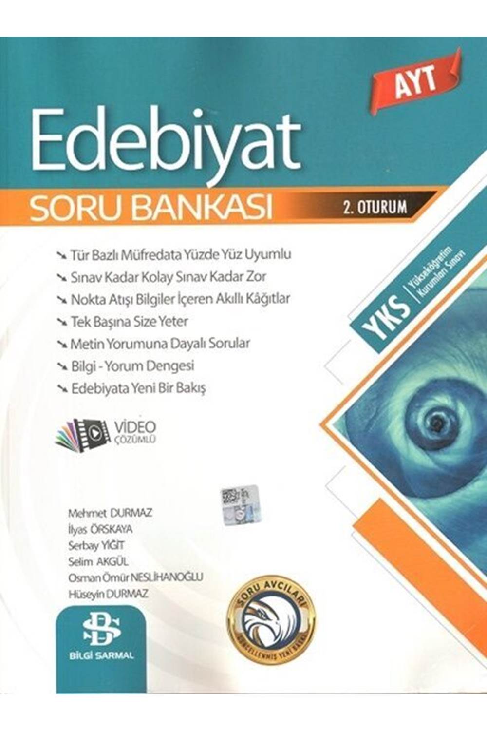 Bilgi Sarmal Yayınları AYT Edebiyat Soru Bankası