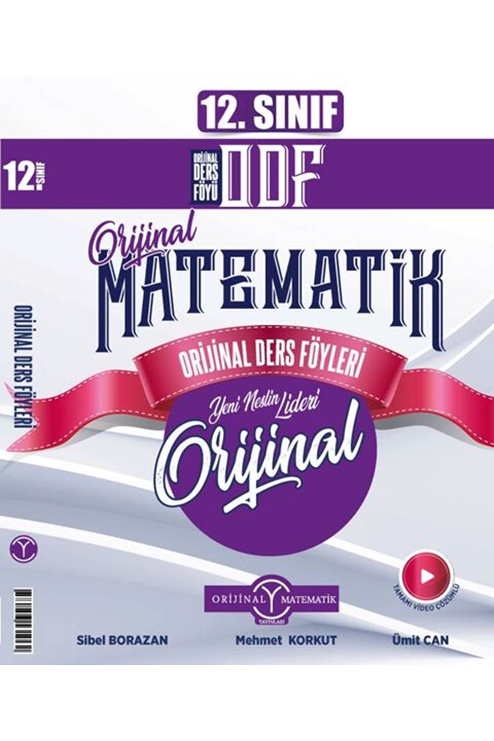 ORİJİNAL 12.SINIF MATEMATİK ODF-KDT SETİ - 2024