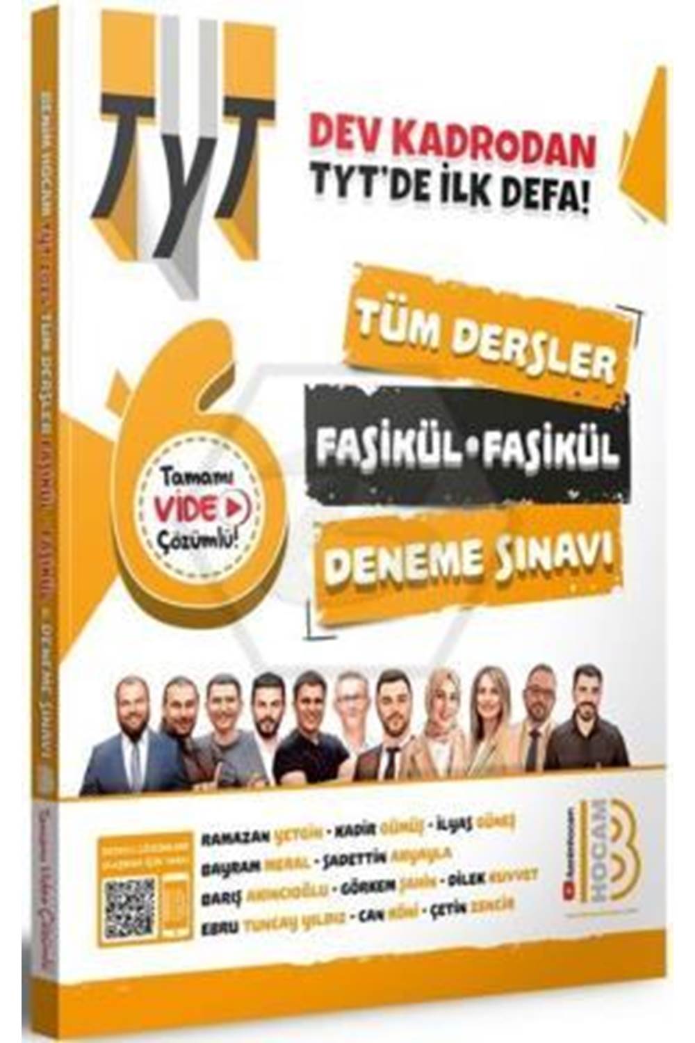 2024 TYT Tüm Dersler Tamamı Video Çözümlü Fasikül Fasikül 6 Deneme