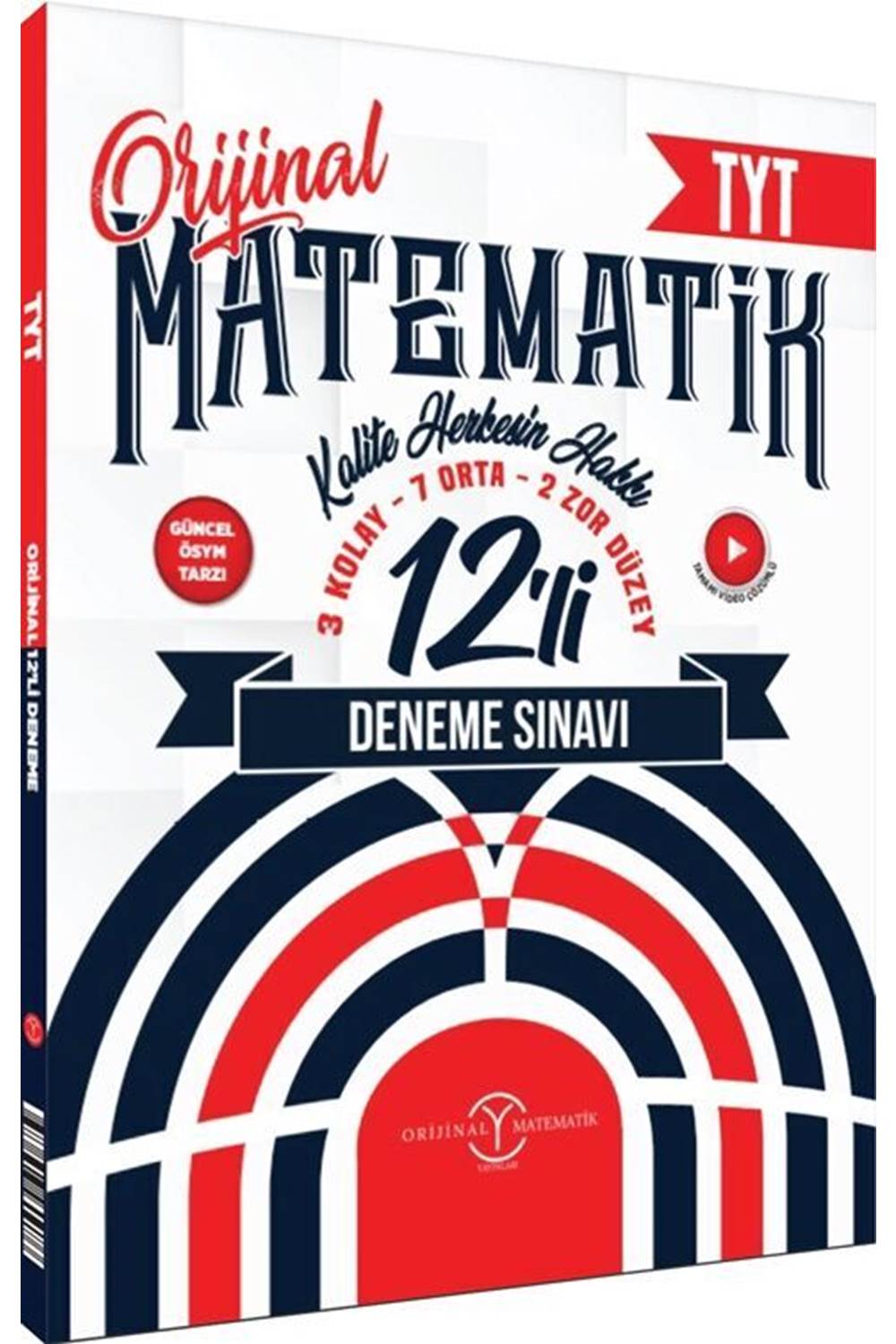 Orijinal Yayınları TYT Matematik 12 li Deneme Sınavı