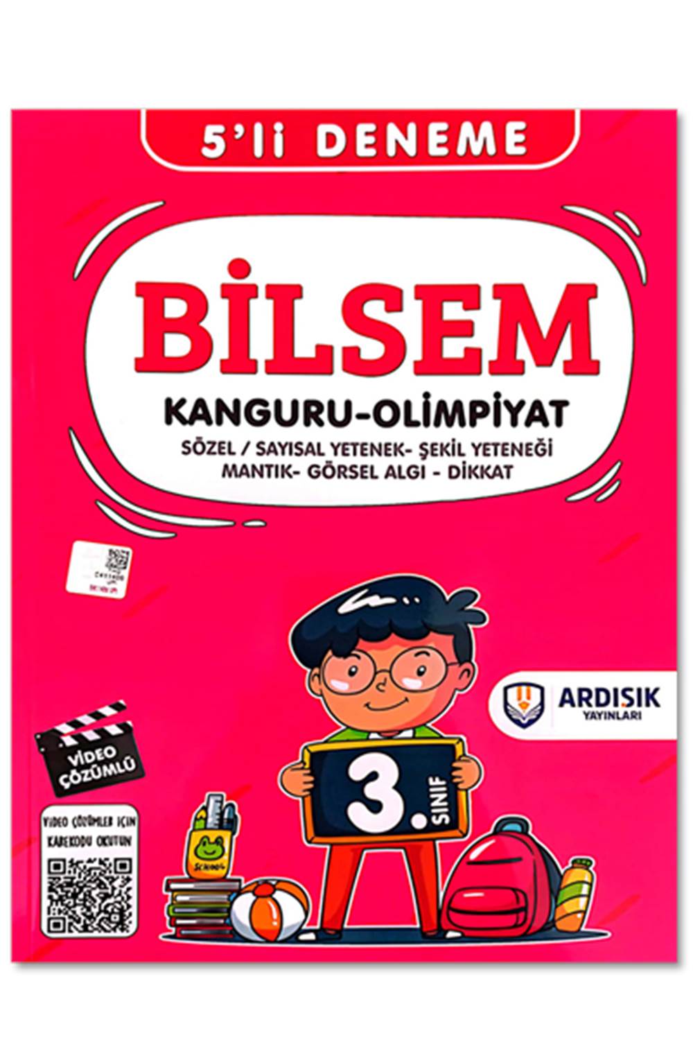 Ardışık Yayınları 3.Sınıf 5 li Bilsem Deneme Sınavı Tamamı Video Çözümlü