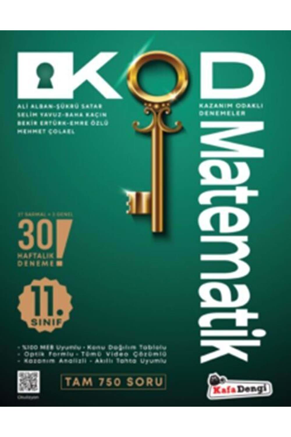 Kafadengi 11. Sınıf KOD Matematik Haftalık Sarmal Deneme