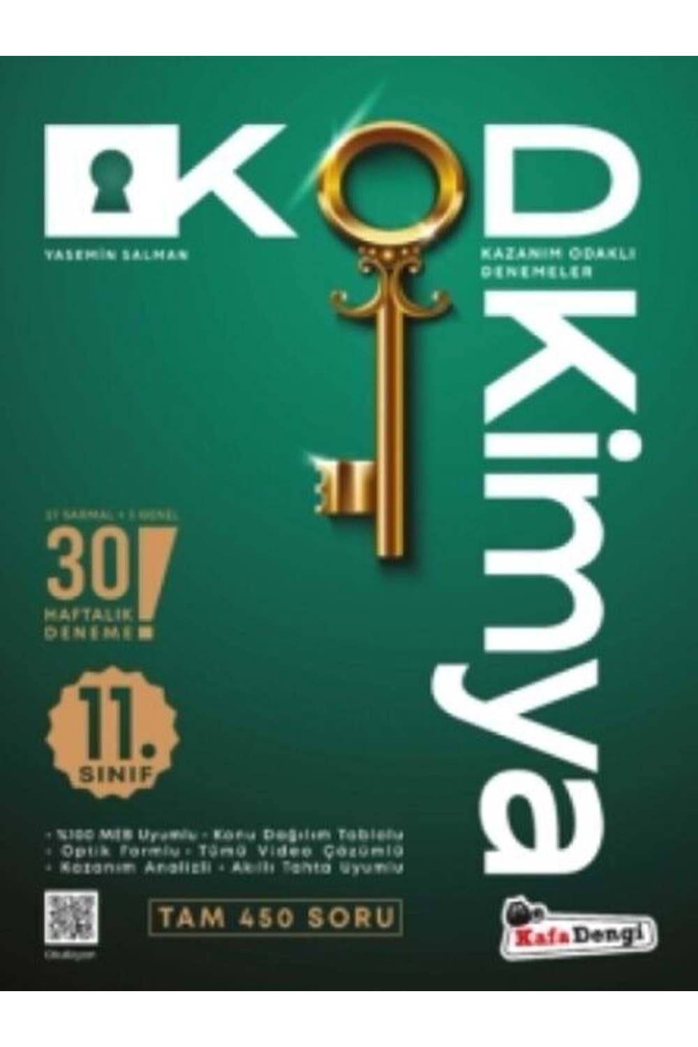 Kafadengi 11. Sınıf KOD Kimya Haftalık Sarmal Deneme