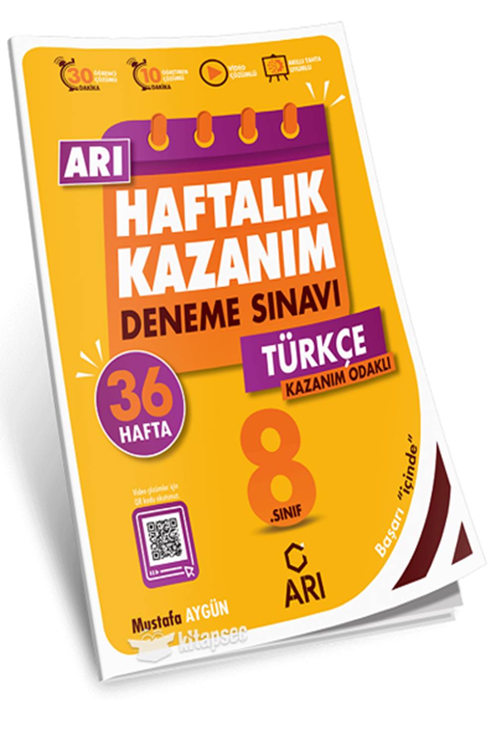 Arı 8 Sınıf Haftalık Kazanım İngilizce deneme sınavı