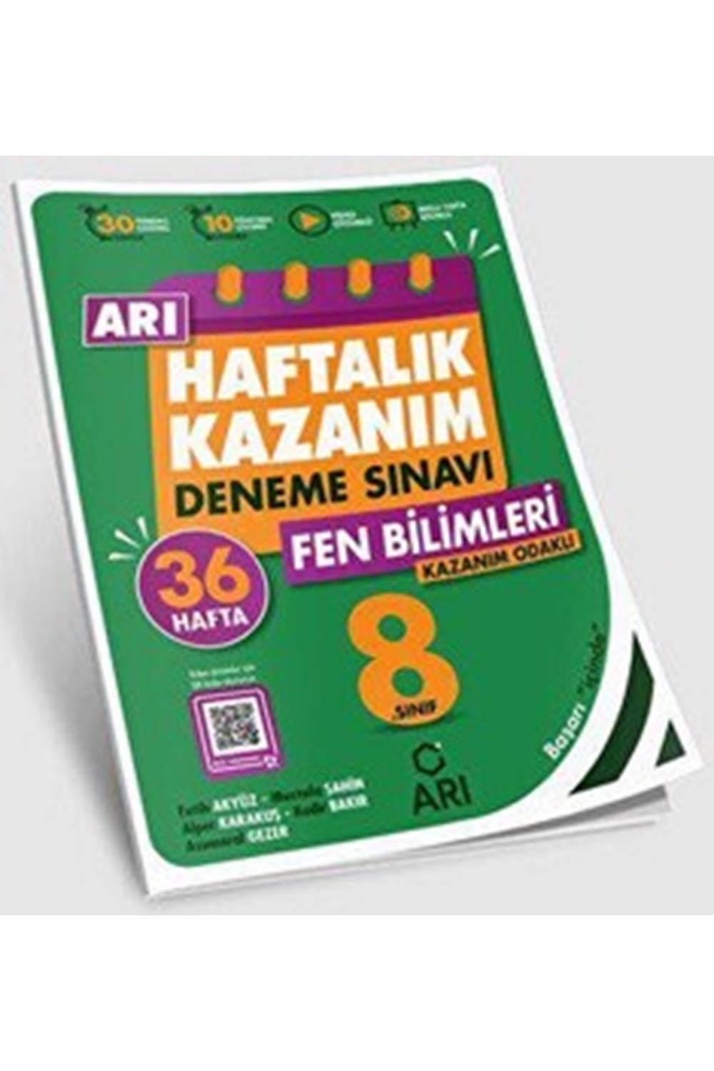 Arı 8 Sınıf Haftalık Kazanım Fen Bilimleri deneme sınavı