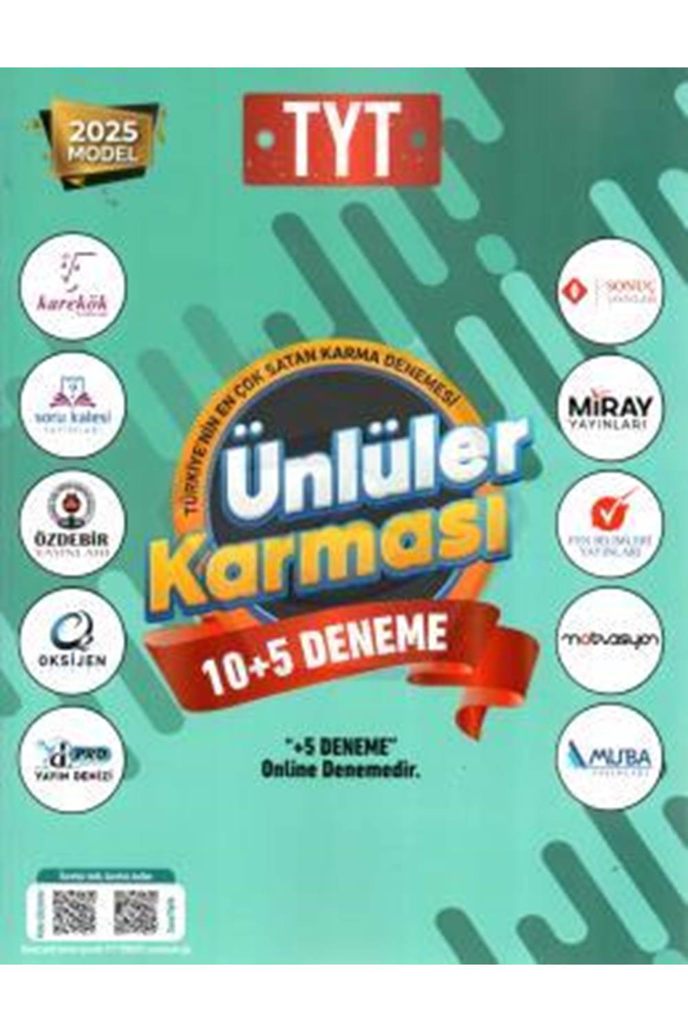 Ünlüler Karması TYT 10 Farklı Yayın 10+5 Farklı Deneme