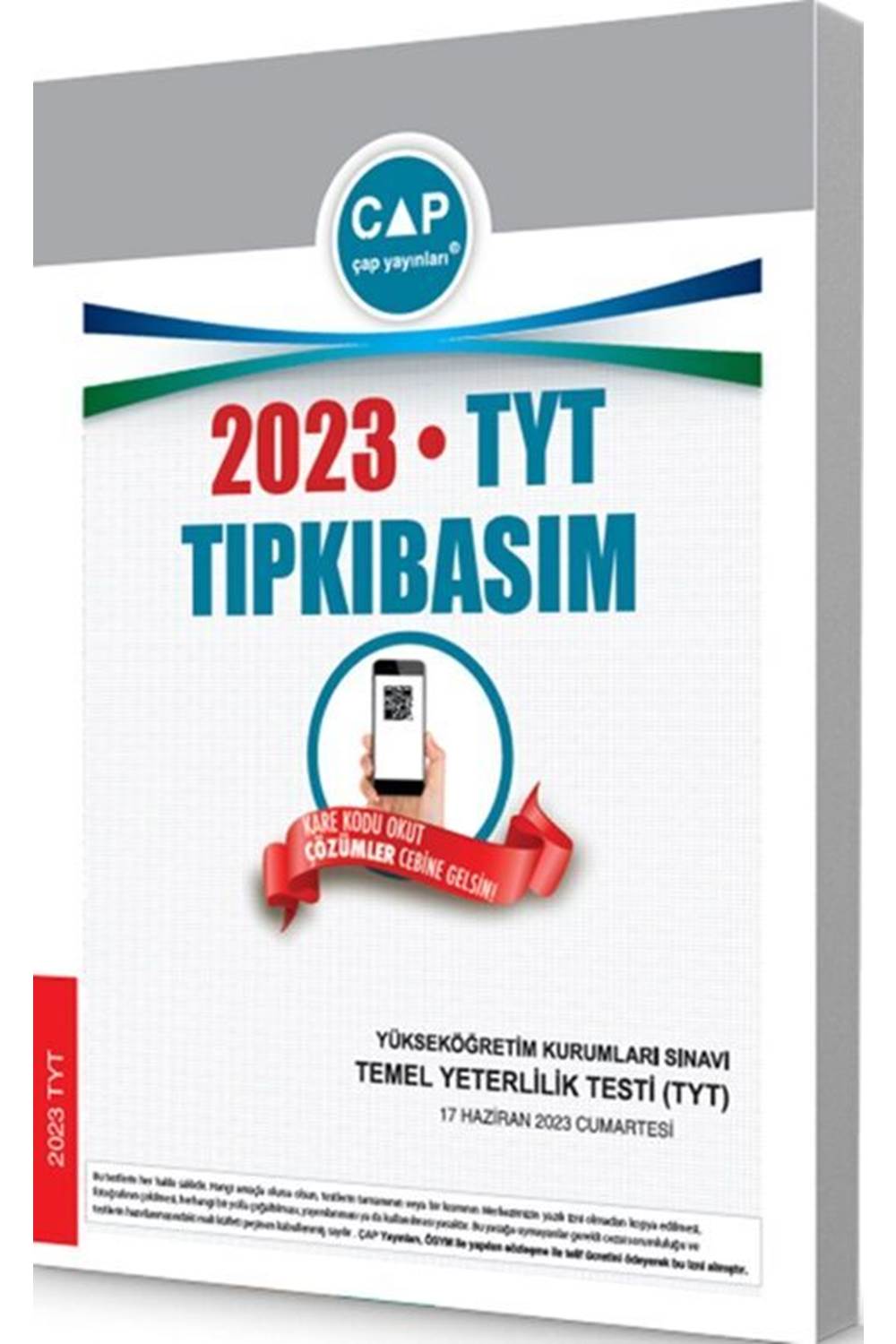 Çap Yayınları 2023 TYT Tıpkı Basım