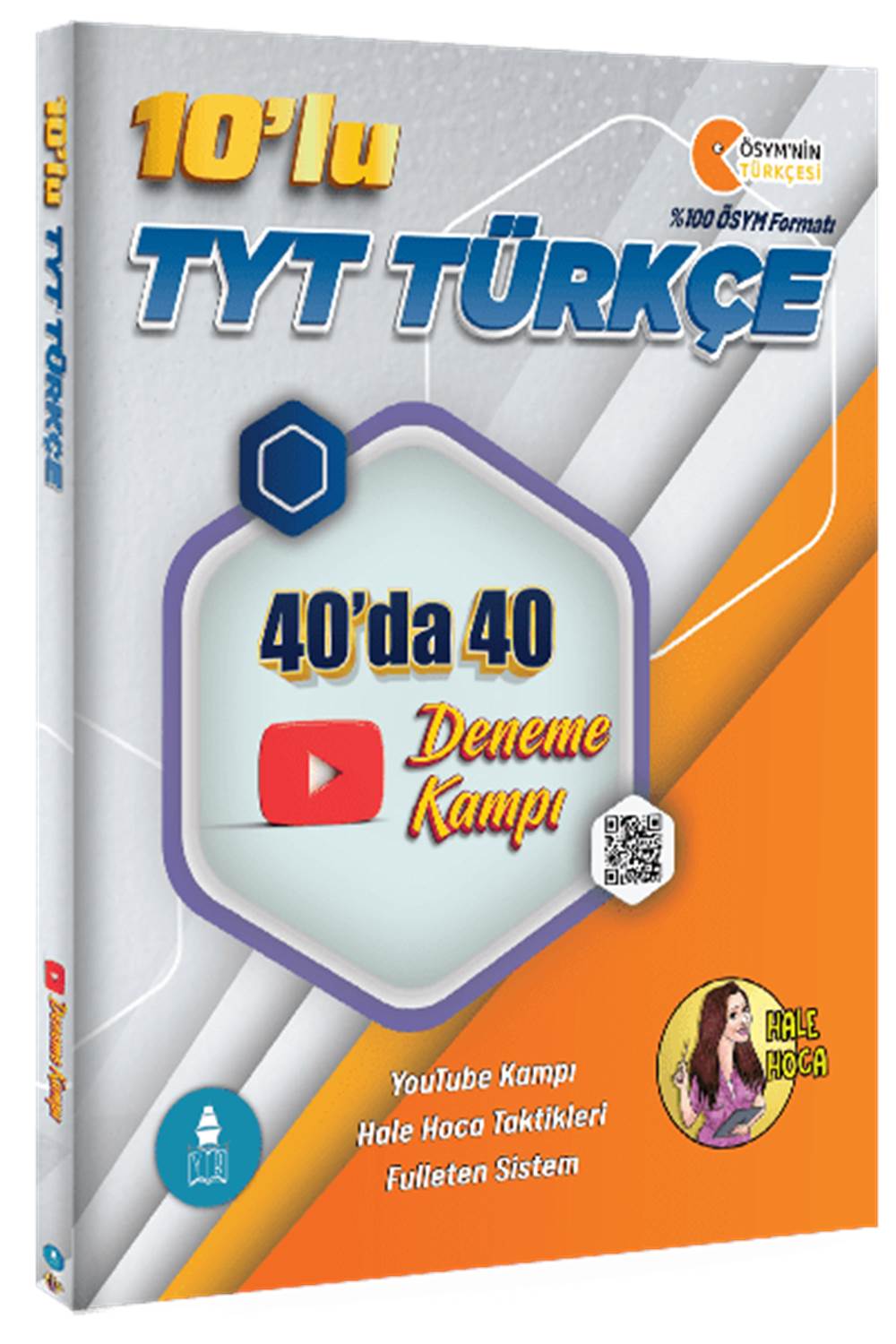 Gezgin Türkçe Hale Hoca 10'lu TYT Türkçe 40'ta 40 Deneme Kampı