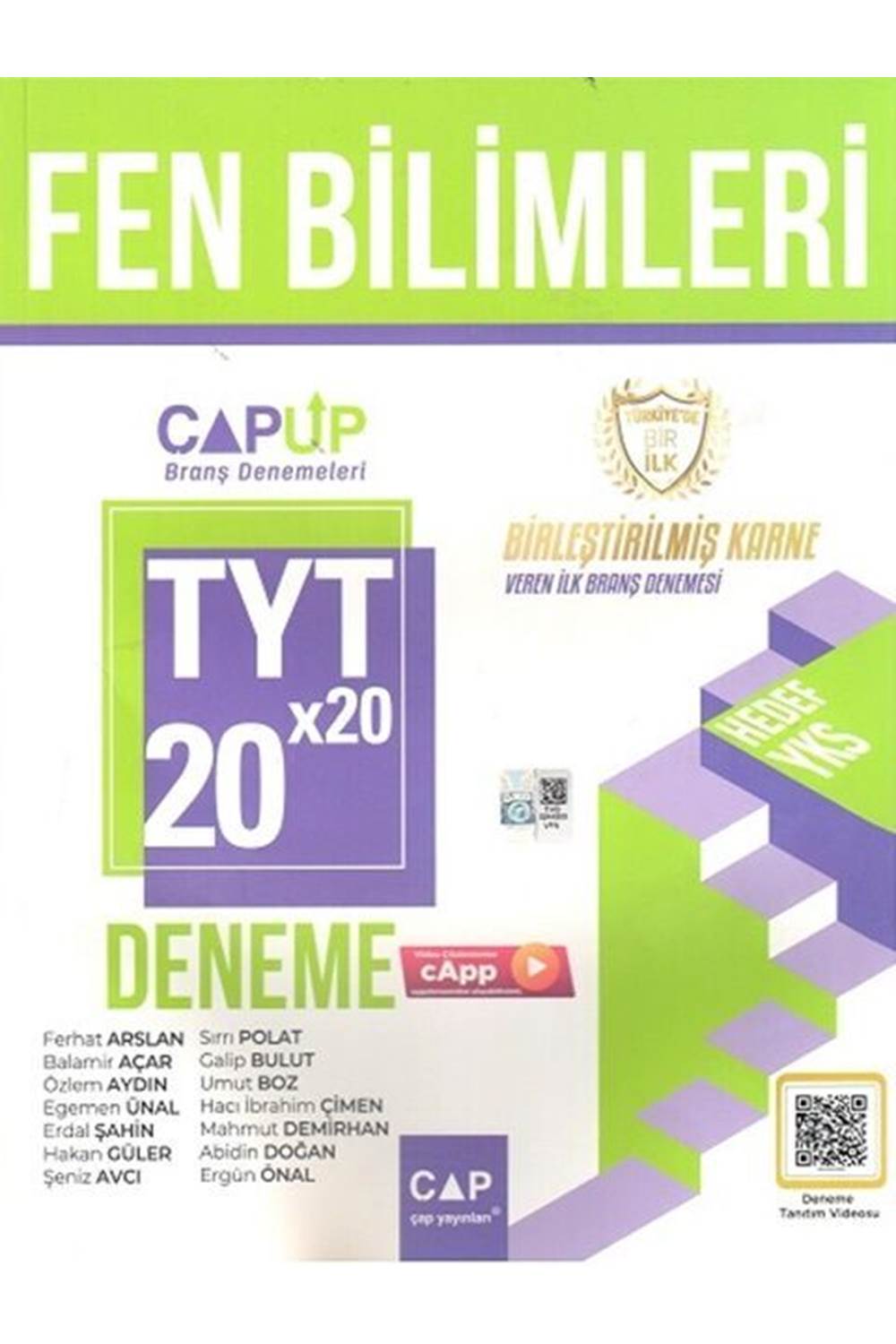 Çap Yayınları TYT Fen Bilimleri 20 x 20 Up Deneme