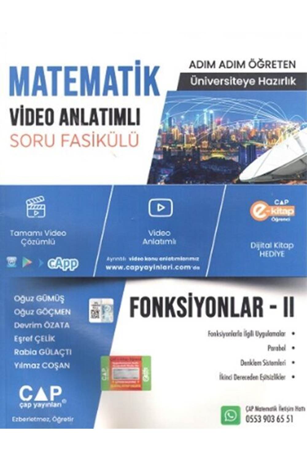 ÜNİV. HAZ MATEMATİK KA-SB FONKSİYONLAR II - 2024
