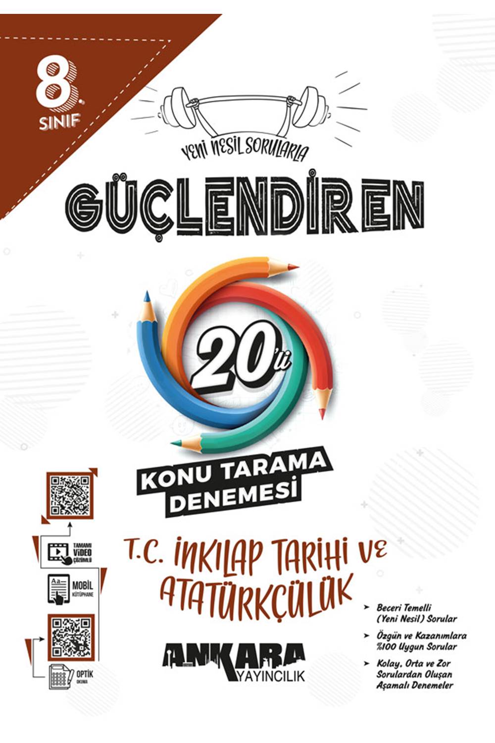 ANKARA 8.SINIF T.C. İNK.TARİHİ VE ATATÜRKÇÜLÜK KONU DEĞ.DENEMESİ