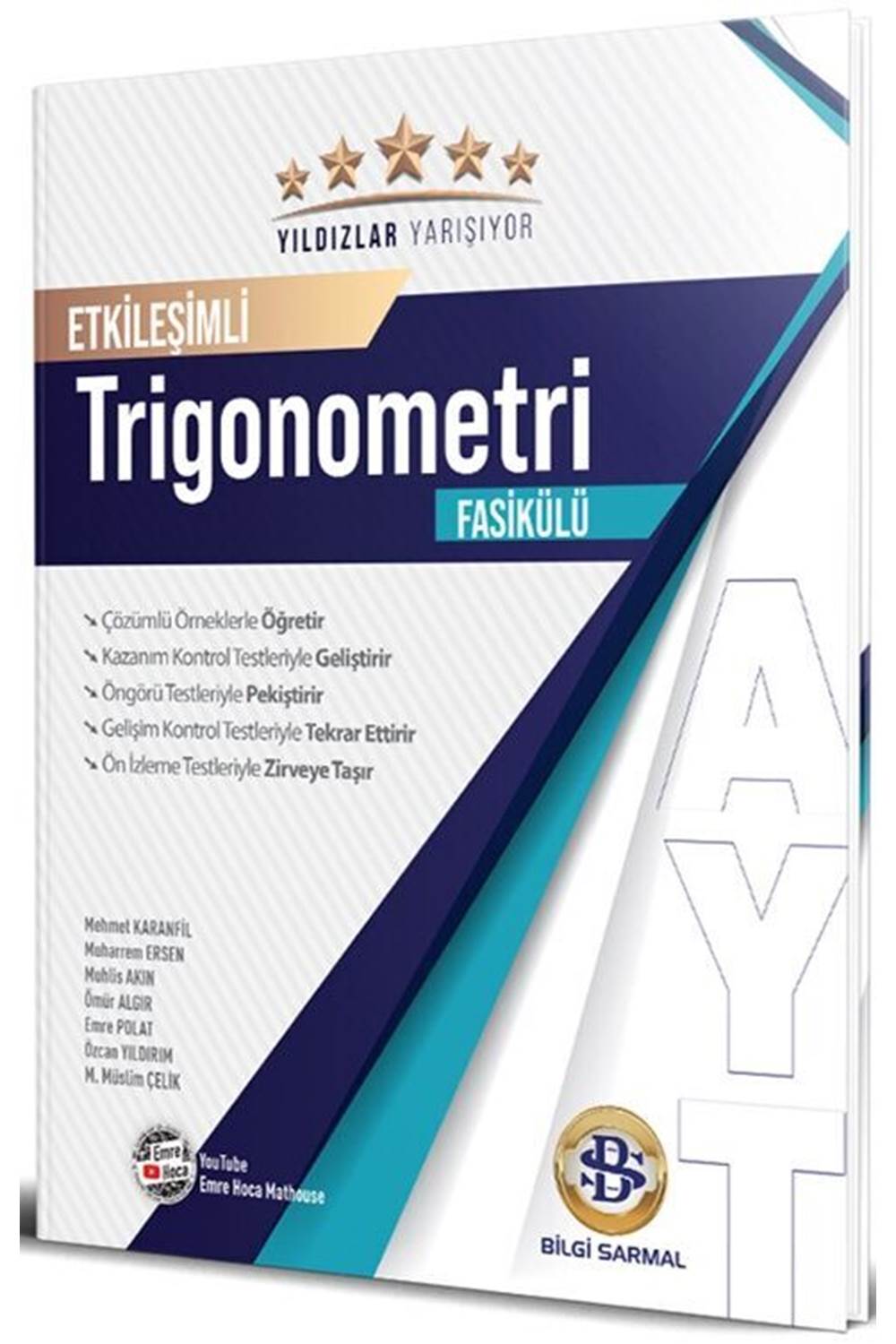 Bilgi Sarmal Yayınları AYT Trigonometri Yıldızlar Yarışıyor Etkileşimli Fasikülü