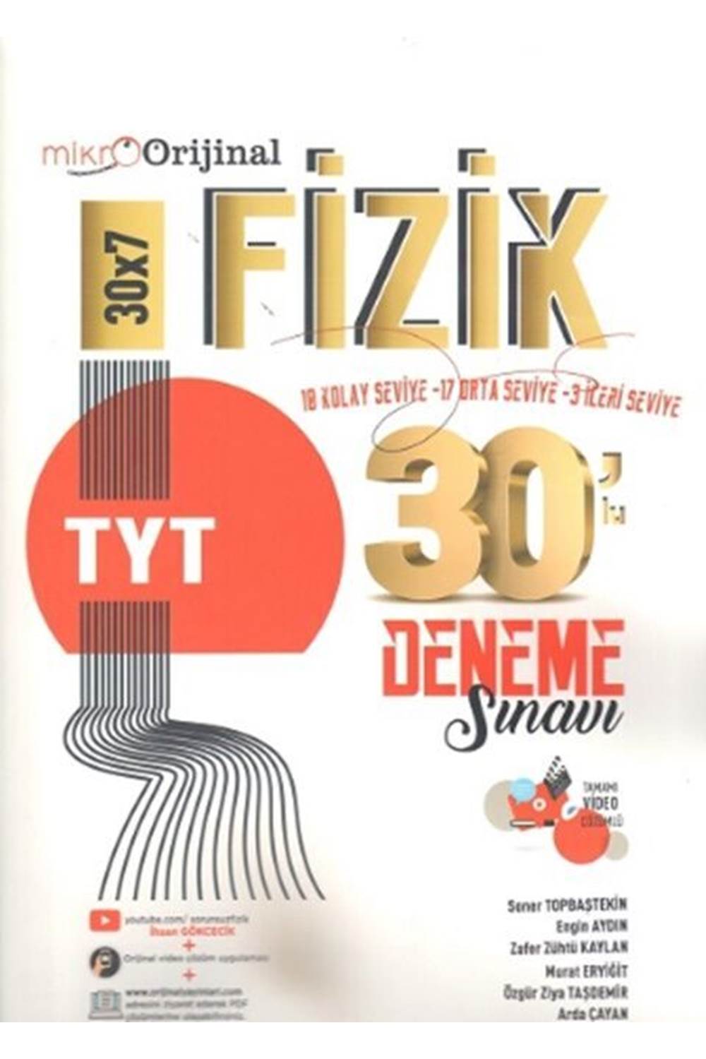 MİKRO ORİJİNAL TYT DENEME 30LU FİZİK - 2024
