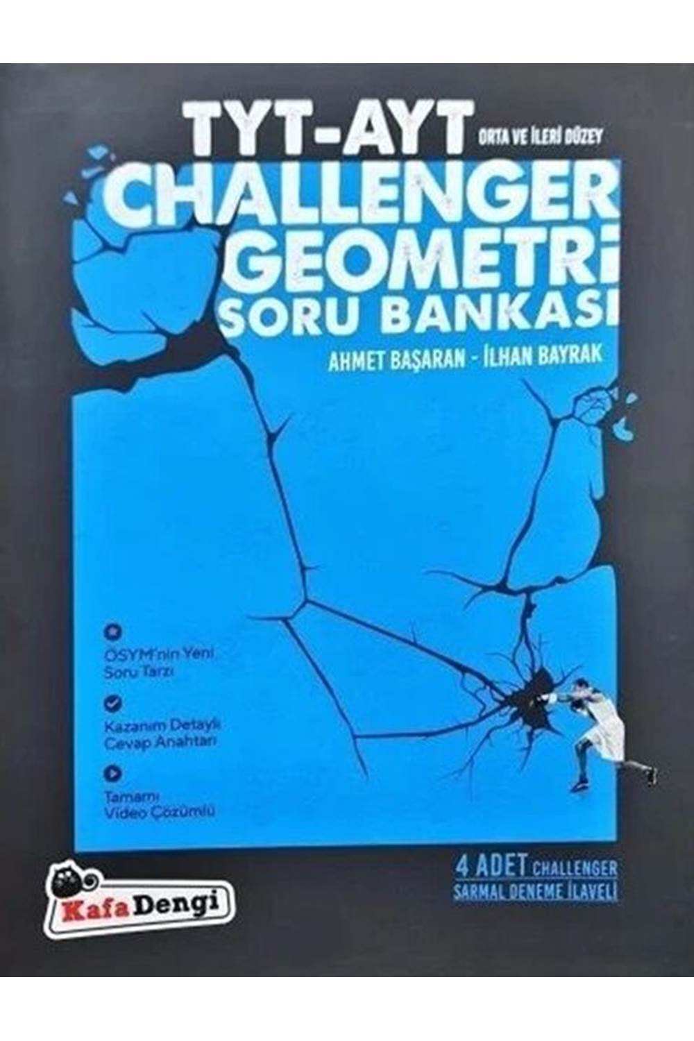 Kafadengi TYT Challenger Geometri Soru Bankası (Tümü Video Çözümlü)