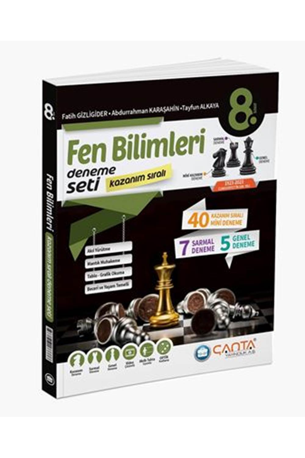 Çanta 8. Sınıf Fen Bilimleri Kazanım Sıralı Deneme Seti