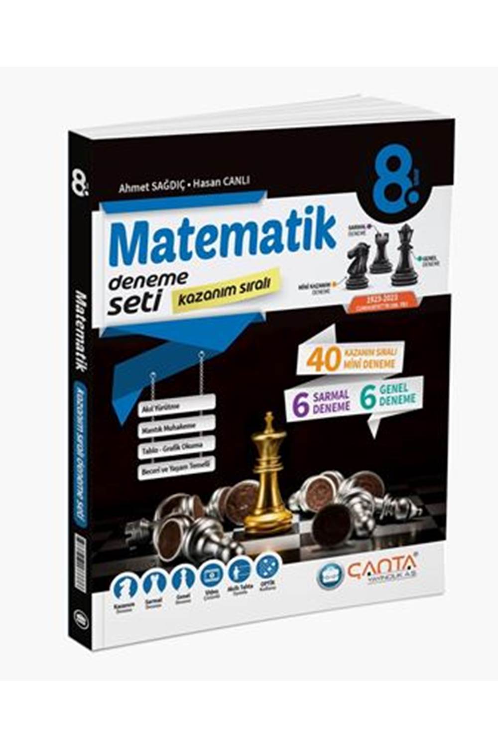 Çanta 8. Sınıf Matematik Kazanım Sıralı Deneme Seti