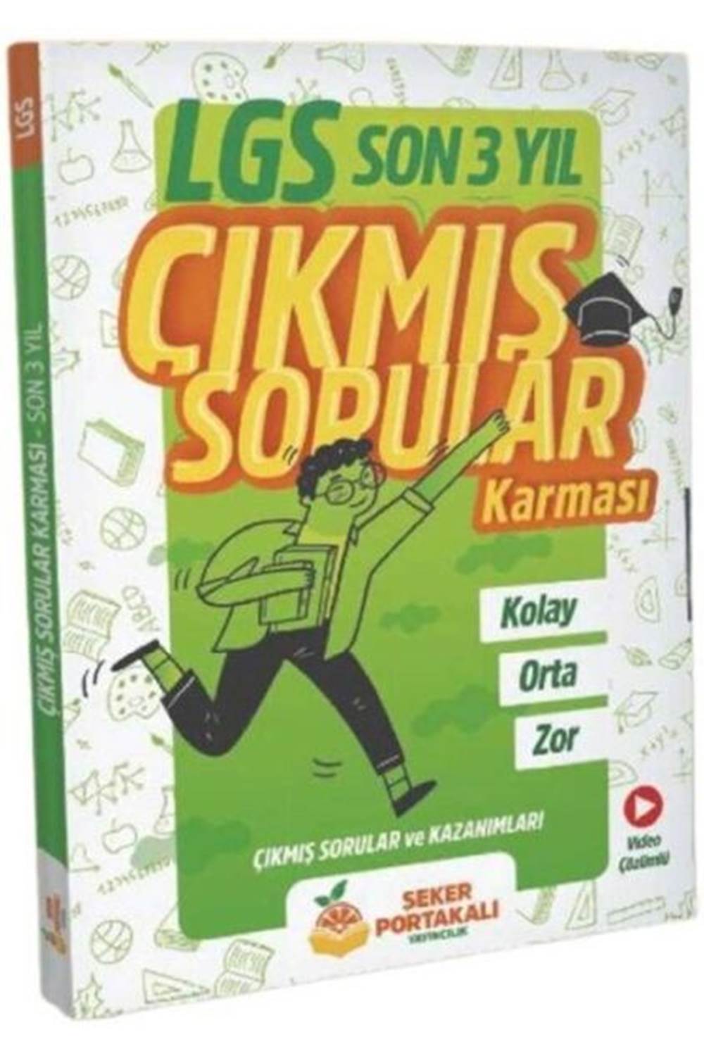 Şeker Portakalı Yayıncılık 8. Sınıf LGS Son 3 Yıl Çıkmış Sorular Karması
