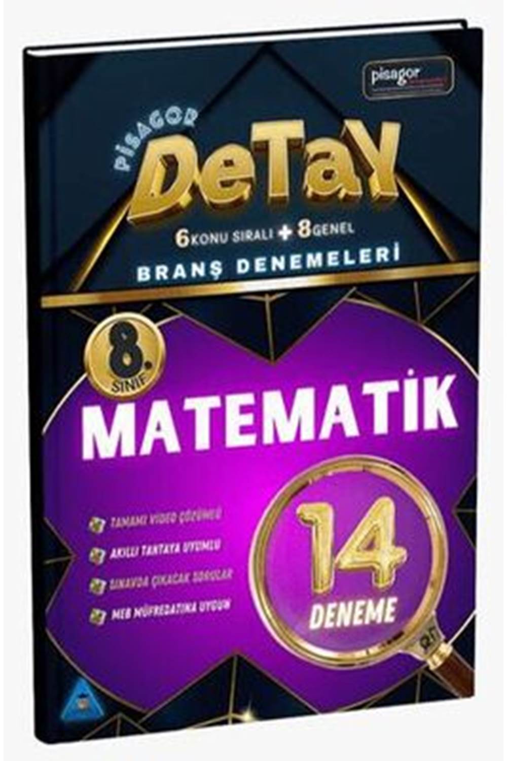 Zeka Küpü Yayınları 8. Sınıf Pisagor Detay 14`lü Matematik Branş Denemesi