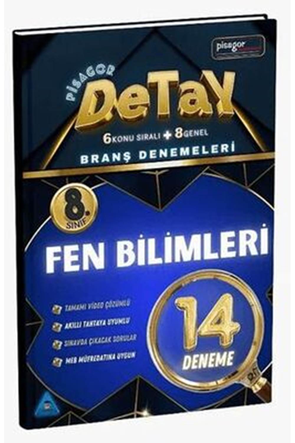 Zeka Küpü Yayınları 8. Sınıf Pisagor Detay 14`lü Fen Bilimleri Branş Denemesi