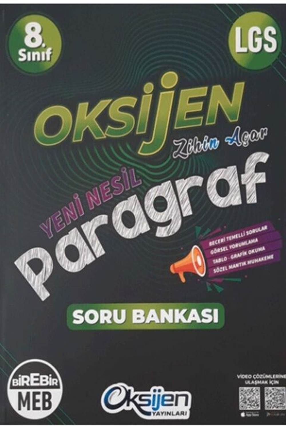 OKSİJEN 8. SINIF PARAGRAF SORU BANKASI