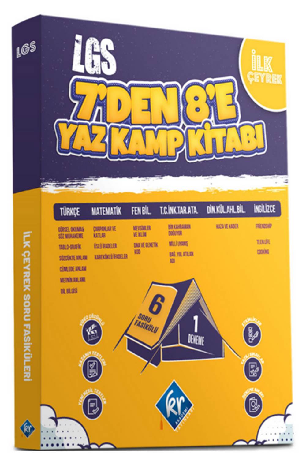 2024 KR Akademi Yayınları LGS 7`den 8`e Yaz Kamp