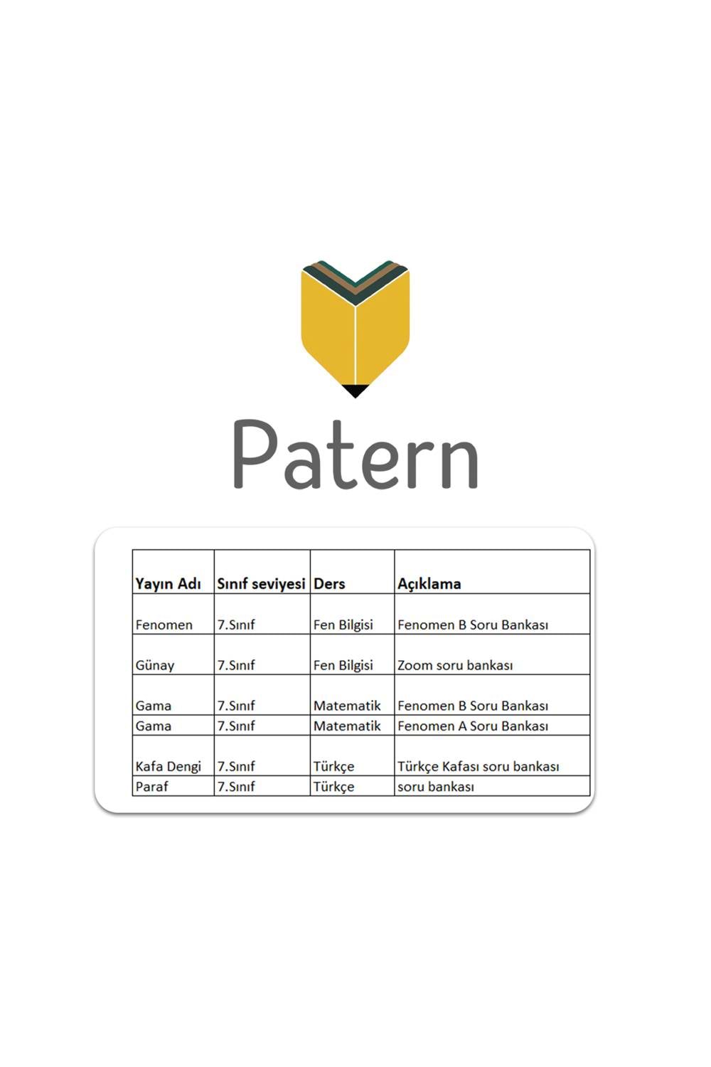 PATERN 7.SINIF SET