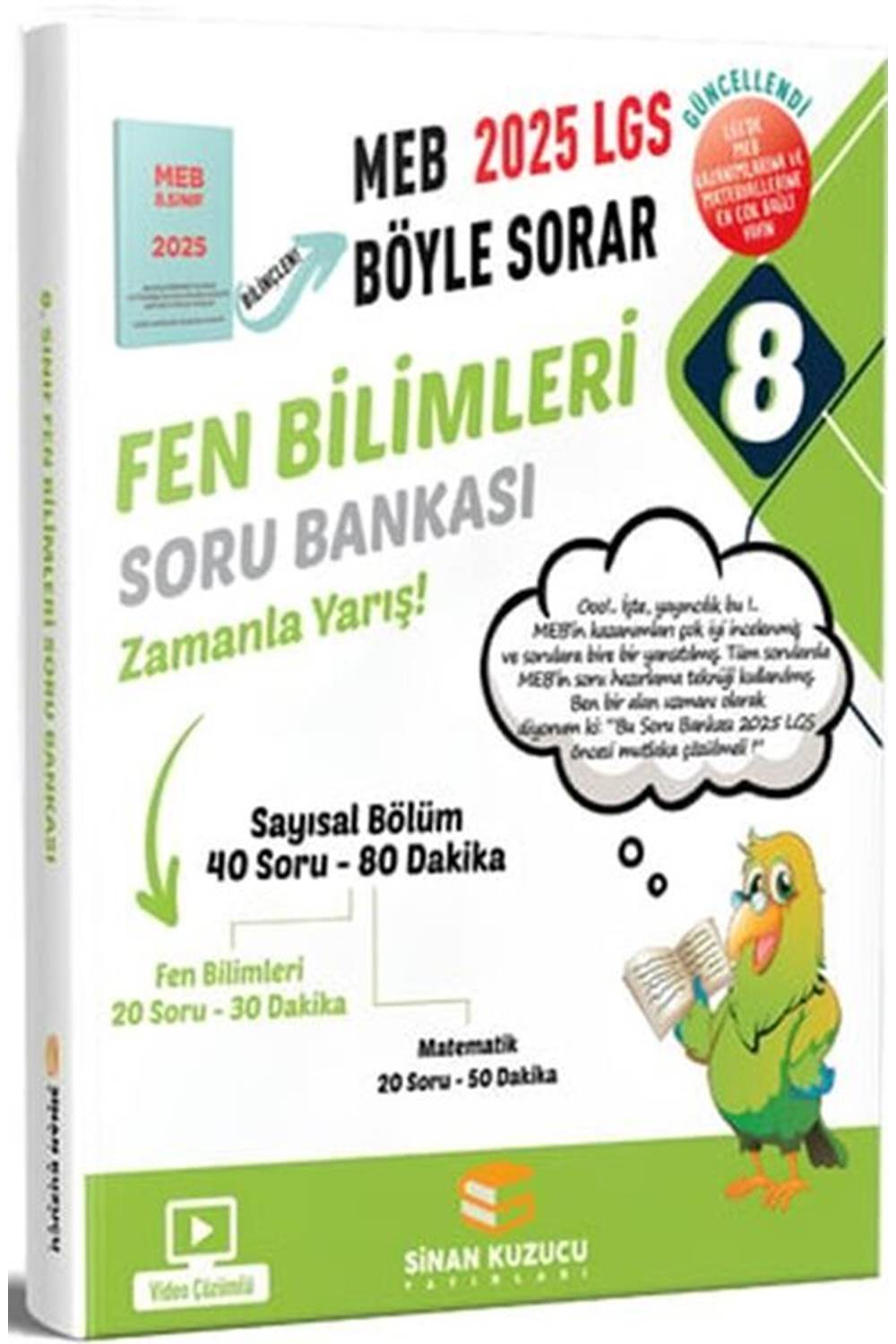 Sinan Kuzucu Yayınları 8. Sınıf Fen Bilimleri Soru Bankası