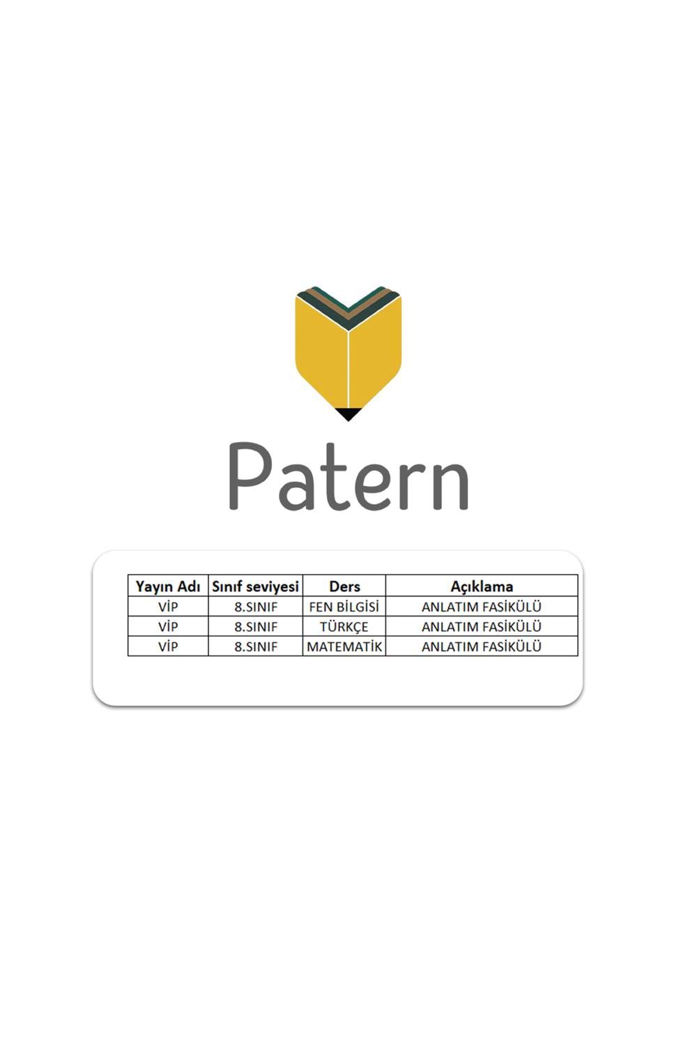 PATERN 8.SINIF VİP SET