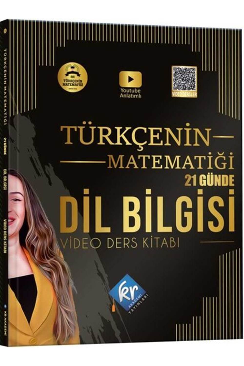KR Akademi Gamze Hoca Türkçenin Matematiği Tüm Sınavlar İçin 21 Günde Dil Bilgisi Video Ders Kitabı