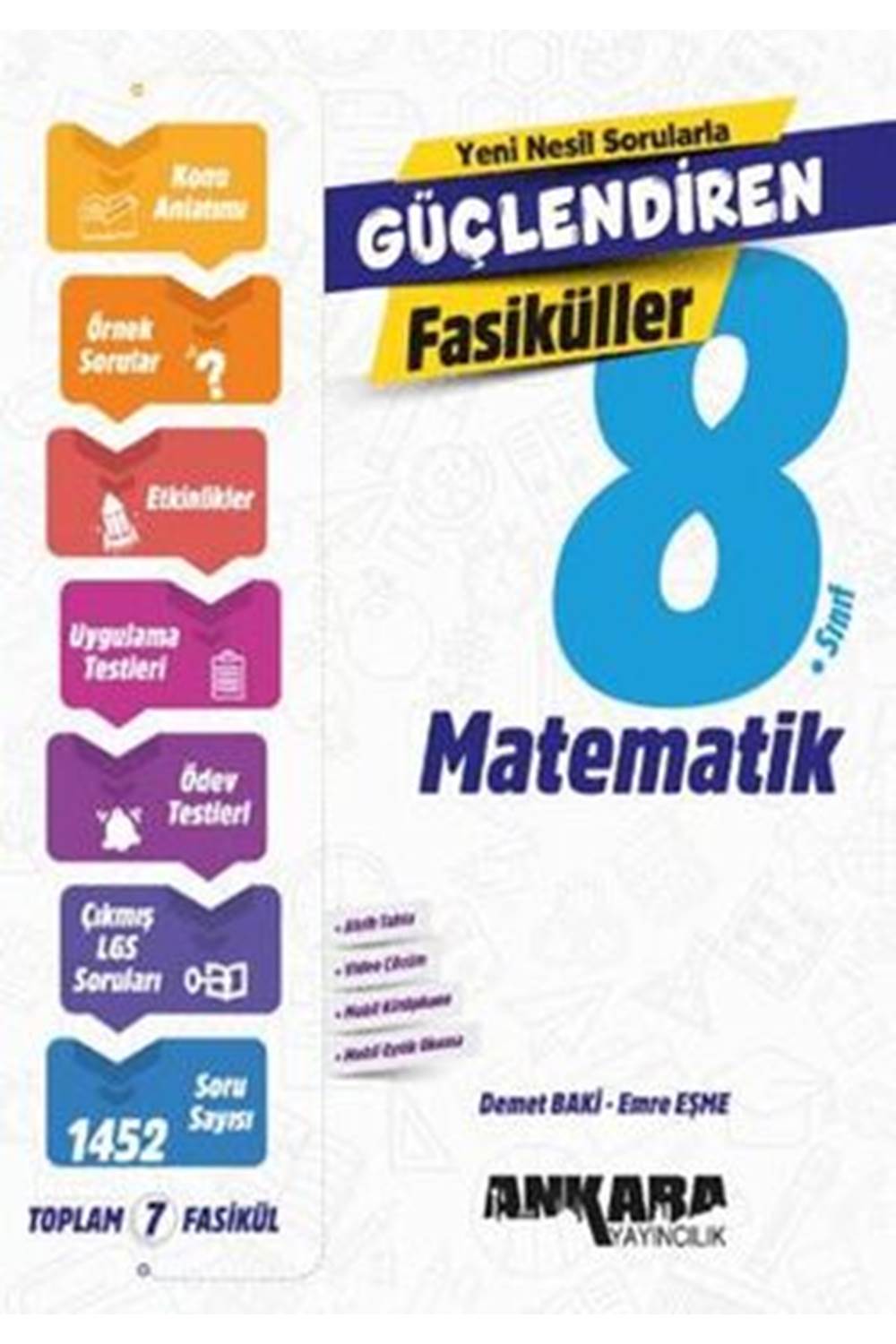 ANKARA 8.SINIF MATEMATİK FASİKÜL KONU+SORU
